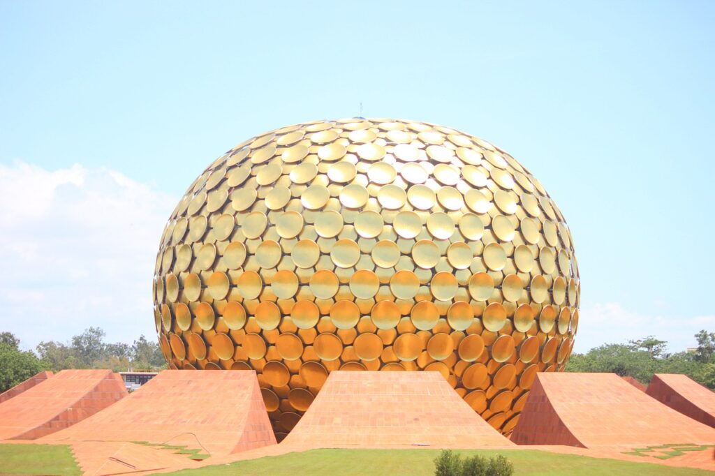 pondicherry, globe, round